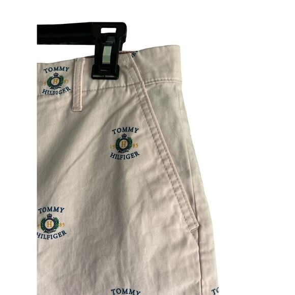 Tommy Hilfiger Women’s Size 6 Classic Shorts 5in Logo Light Pink NEW - Picture 3 of 7